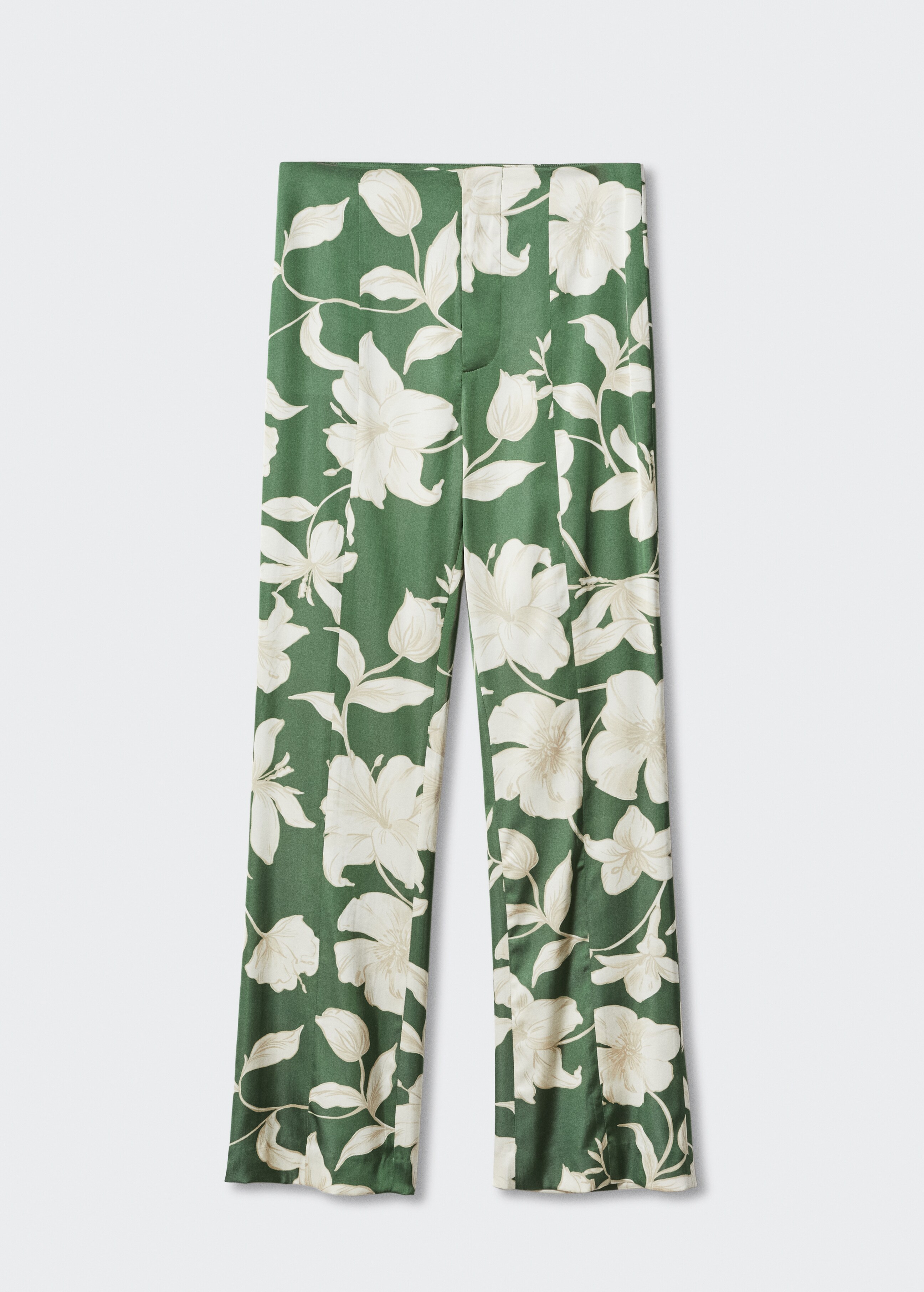 Flared floral-print pants - Article without model