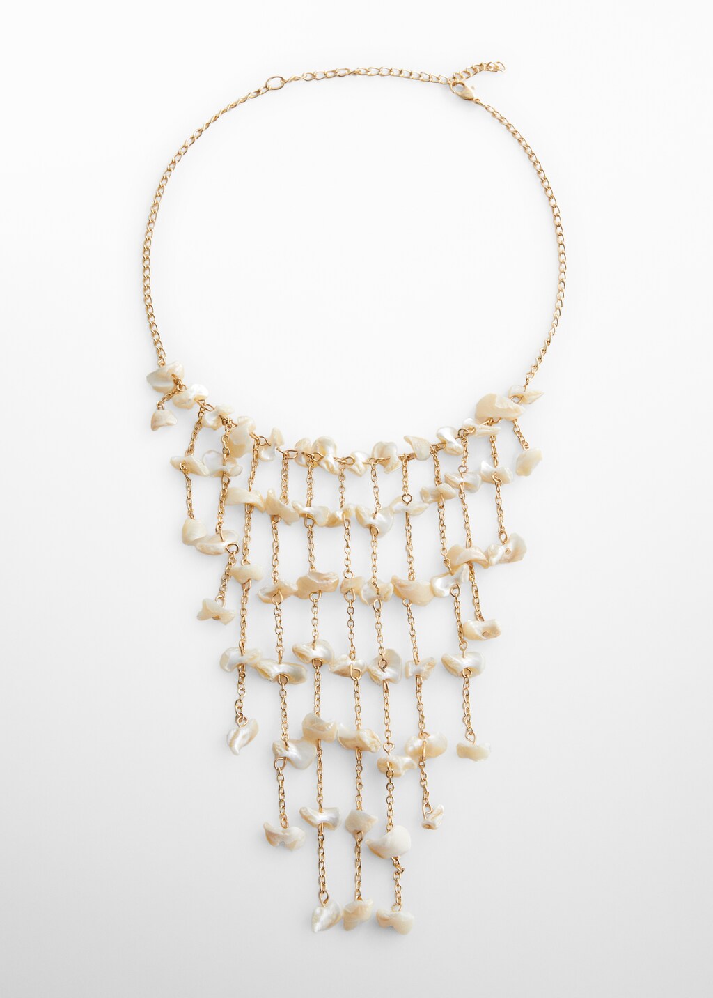 Mother-of-pearl beads necklace - Article without model