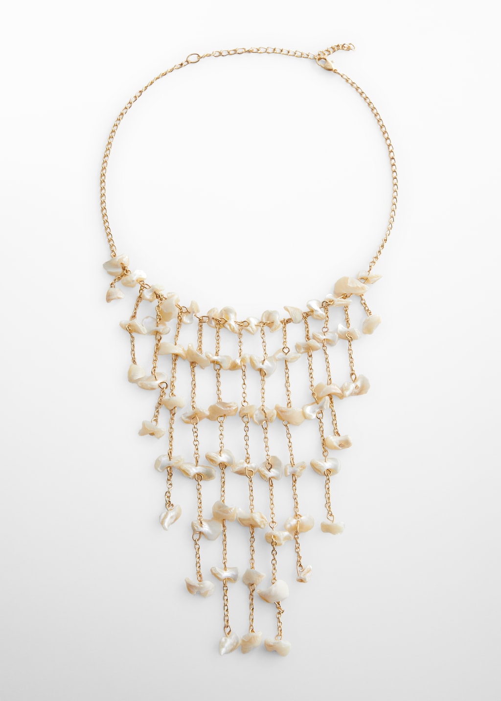 Mother-of-pearl beads necklace - Article without model