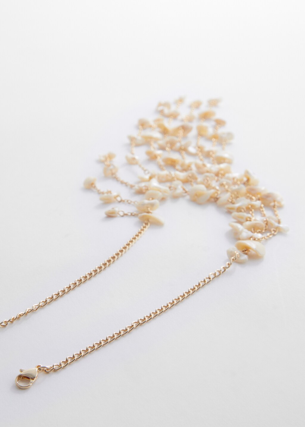 Mother-of-pearl beads necklace - Details of the article 1