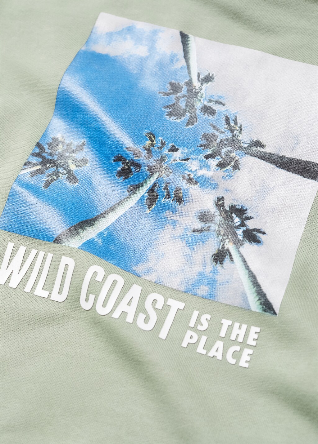 Palm trees printed sweatshirt - Details of the article 8