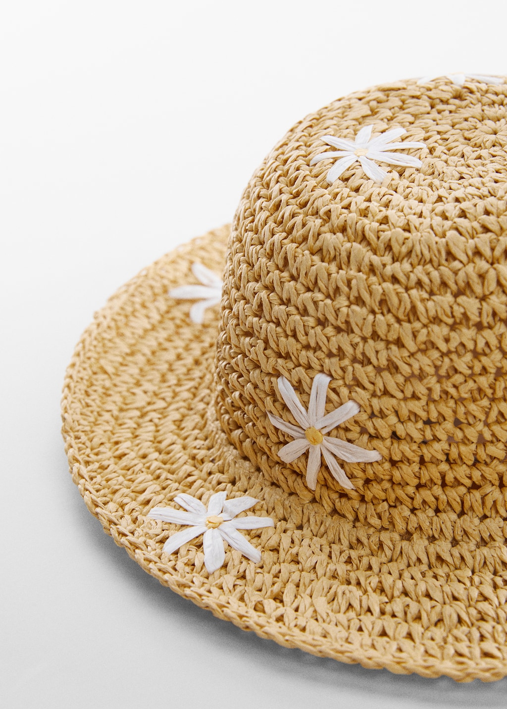 Flowers straw hat - Details of the article 1