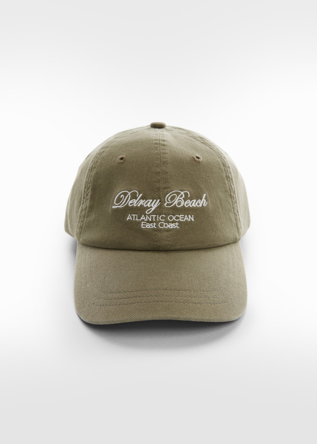 Gorra algodón orgánico - Plano medio