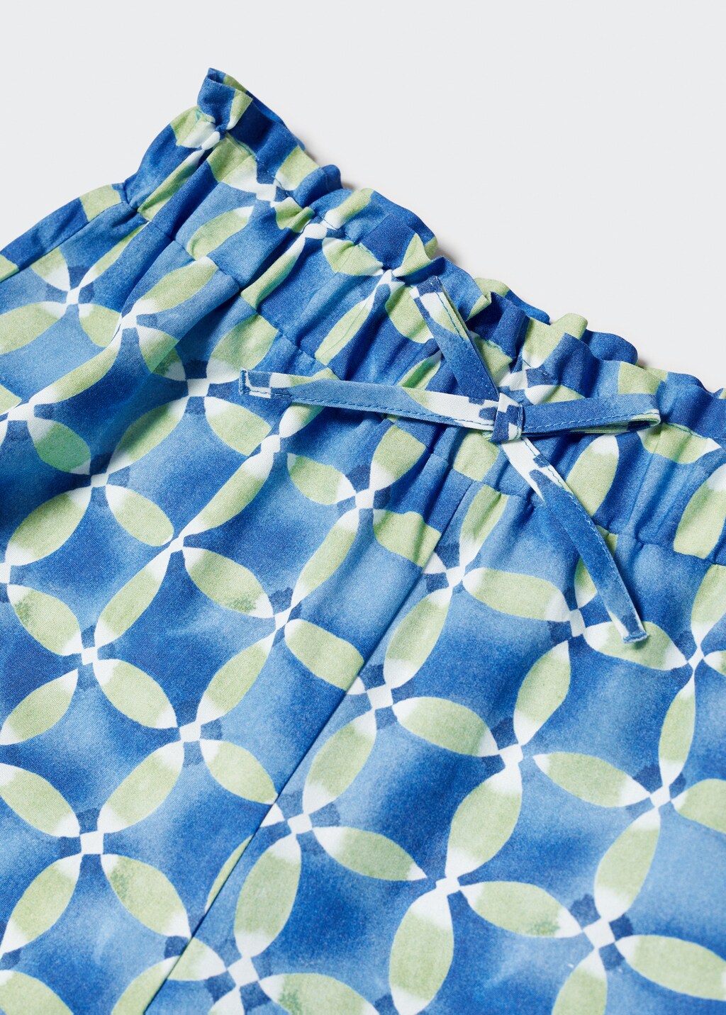 Printed culotte trousers - Details of the article 8