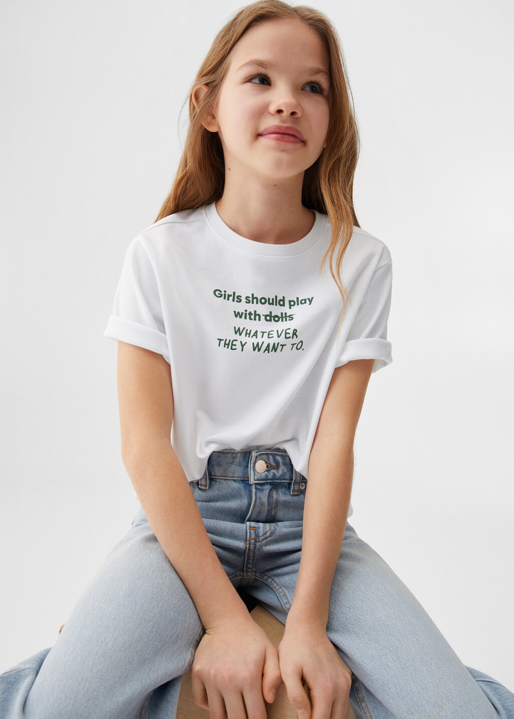 Women's Day t-shirt / KIDS - Details of the article 2