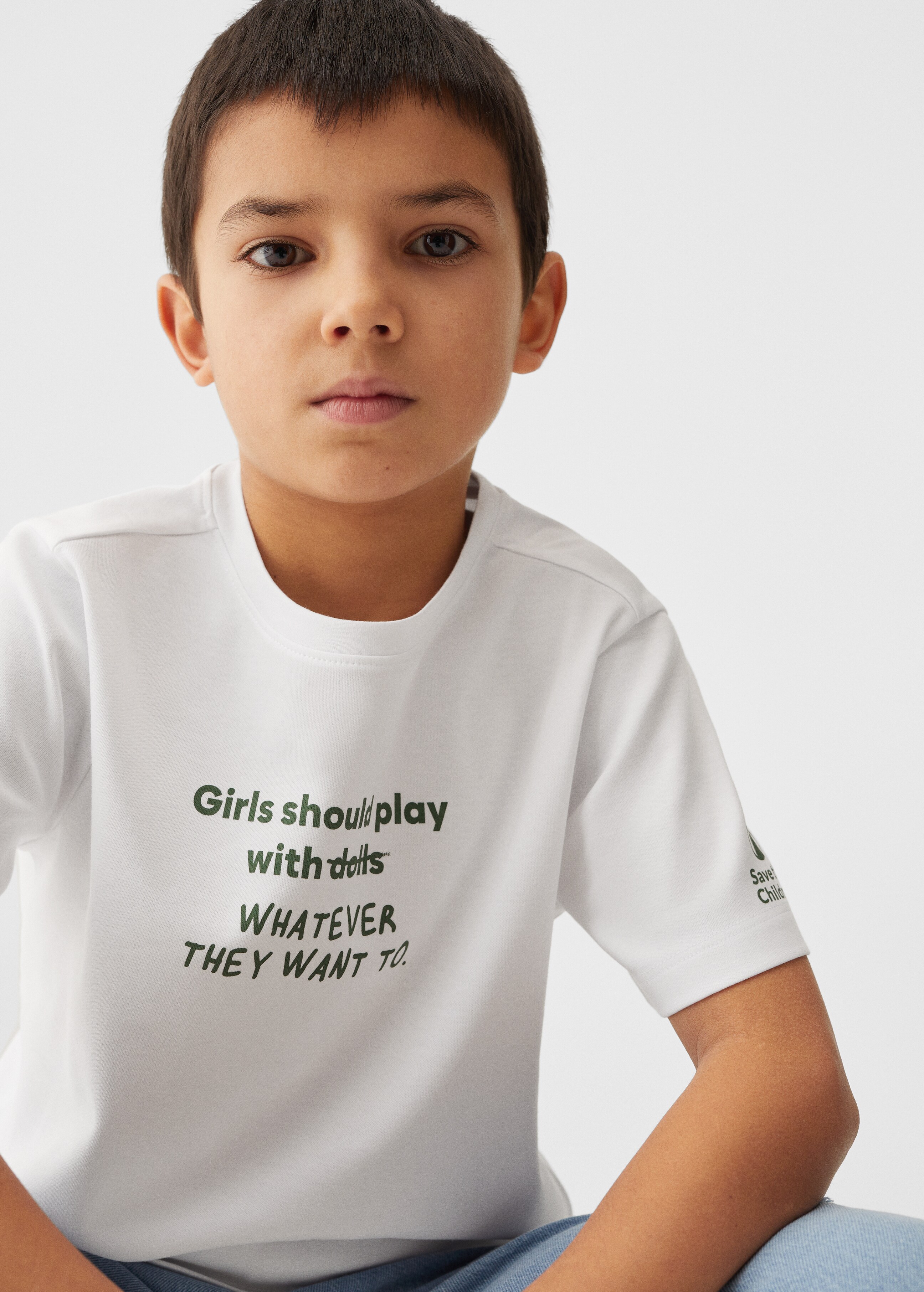 Women's Day t-shirt / KIDS - Details of the article 3