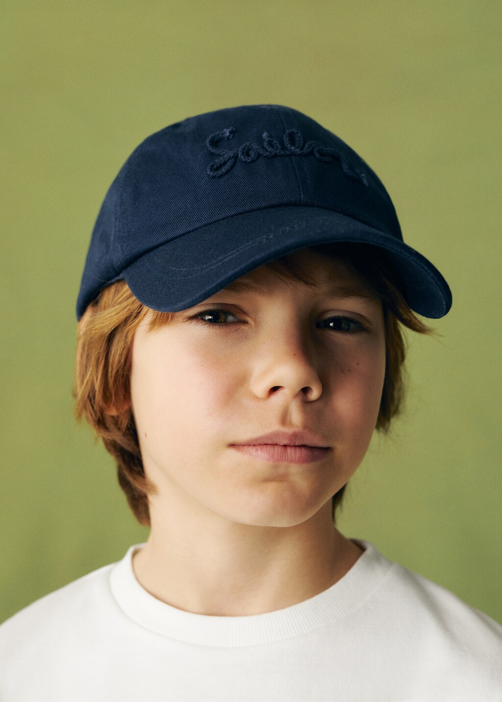 Embroidered cotton cap - Details of the article 3