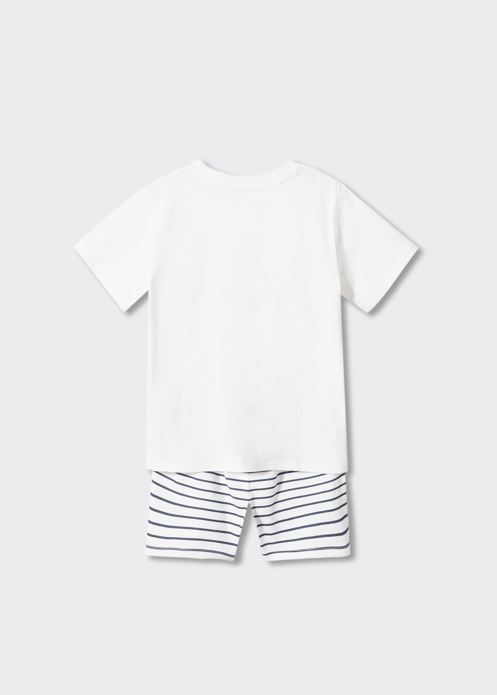 Striped short pyjamas - Details of the article 8