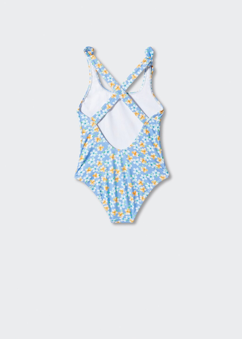 Floral print swimsuit - Reverse of the article