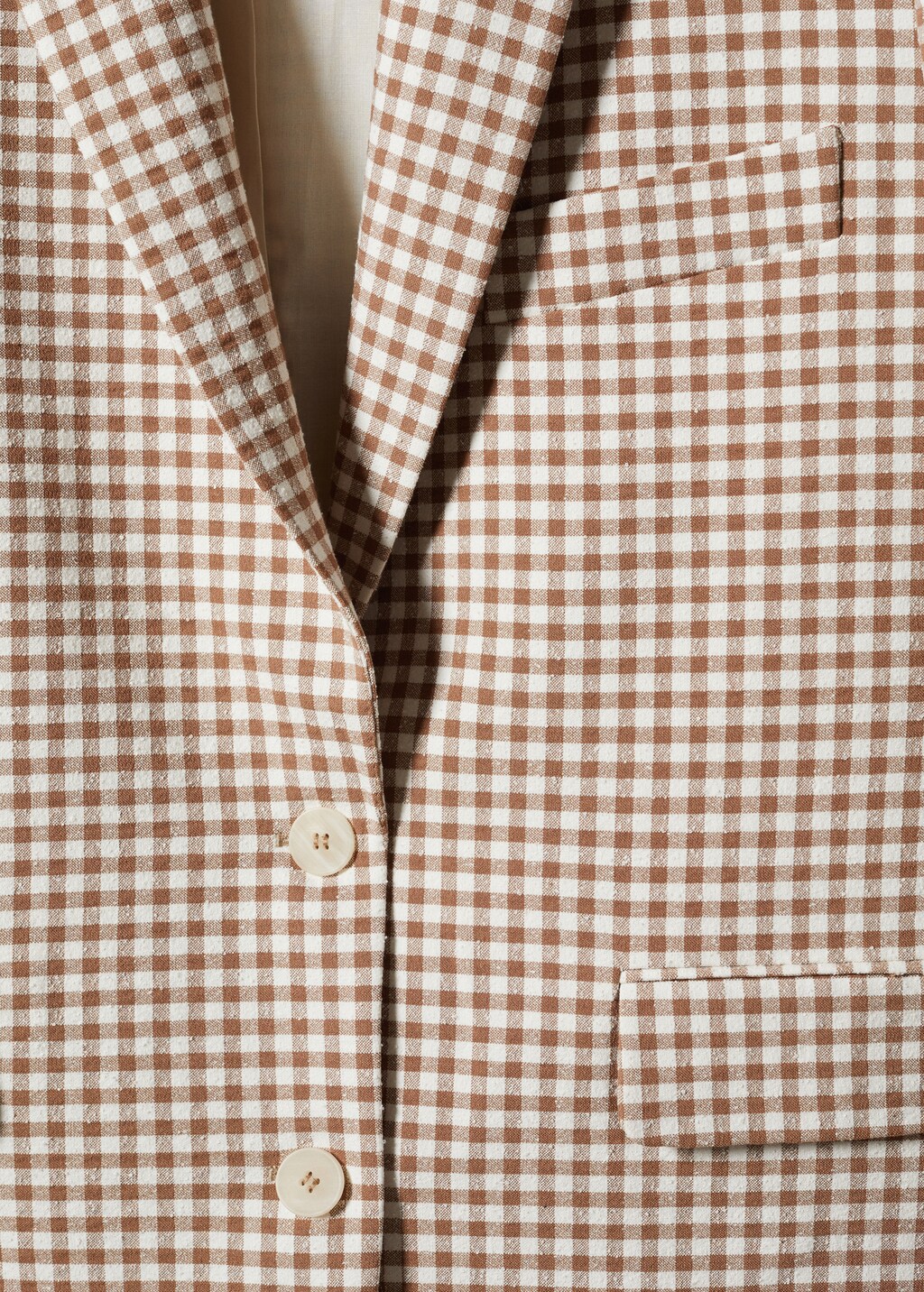 Gingham blazer - Details of the article 8