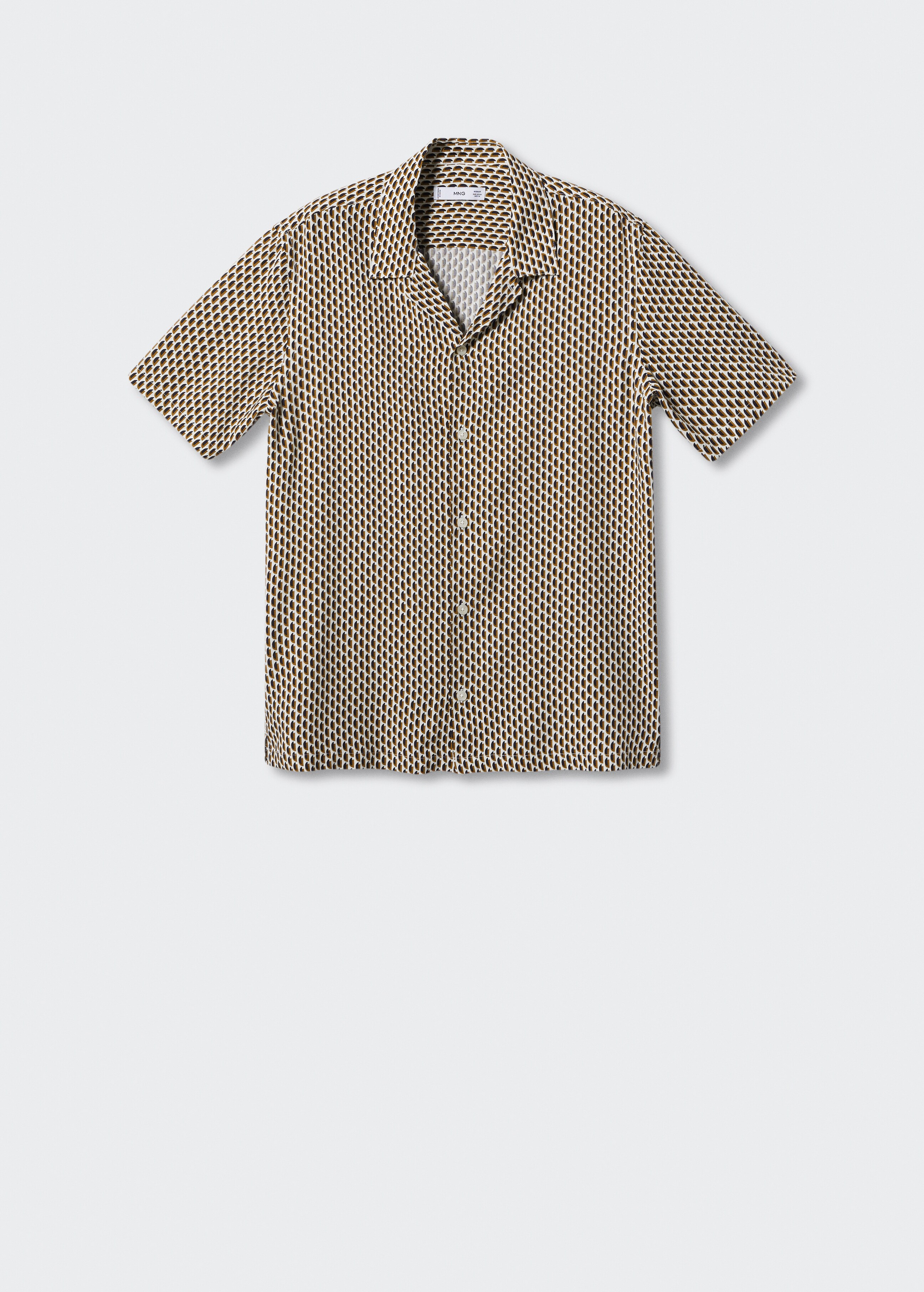 Printed short-sleeved shirt - Article without model