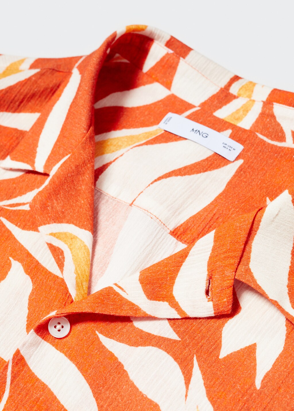 Hawaiian print cotton shirt - Details of the article 8