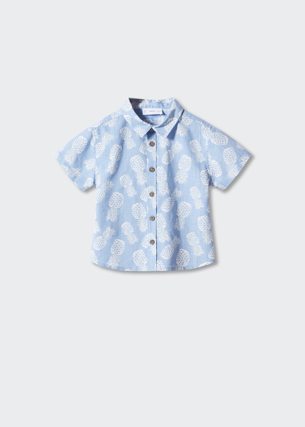 Printed cotton shirt - Article without model