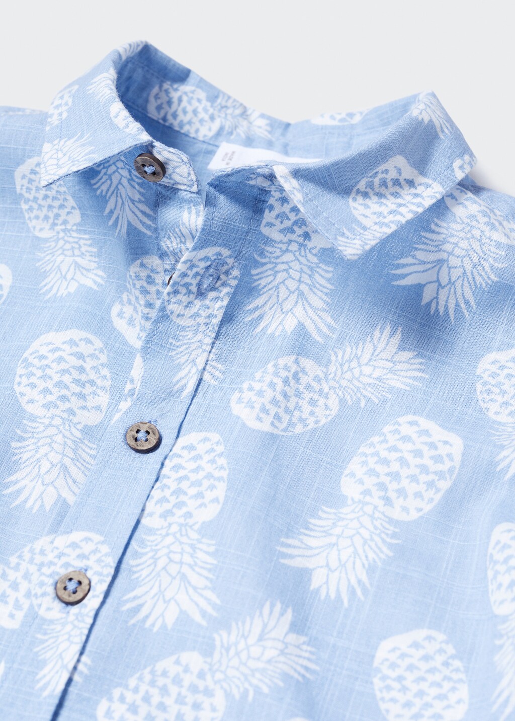 Printed cotton shirt - Details of the article 0