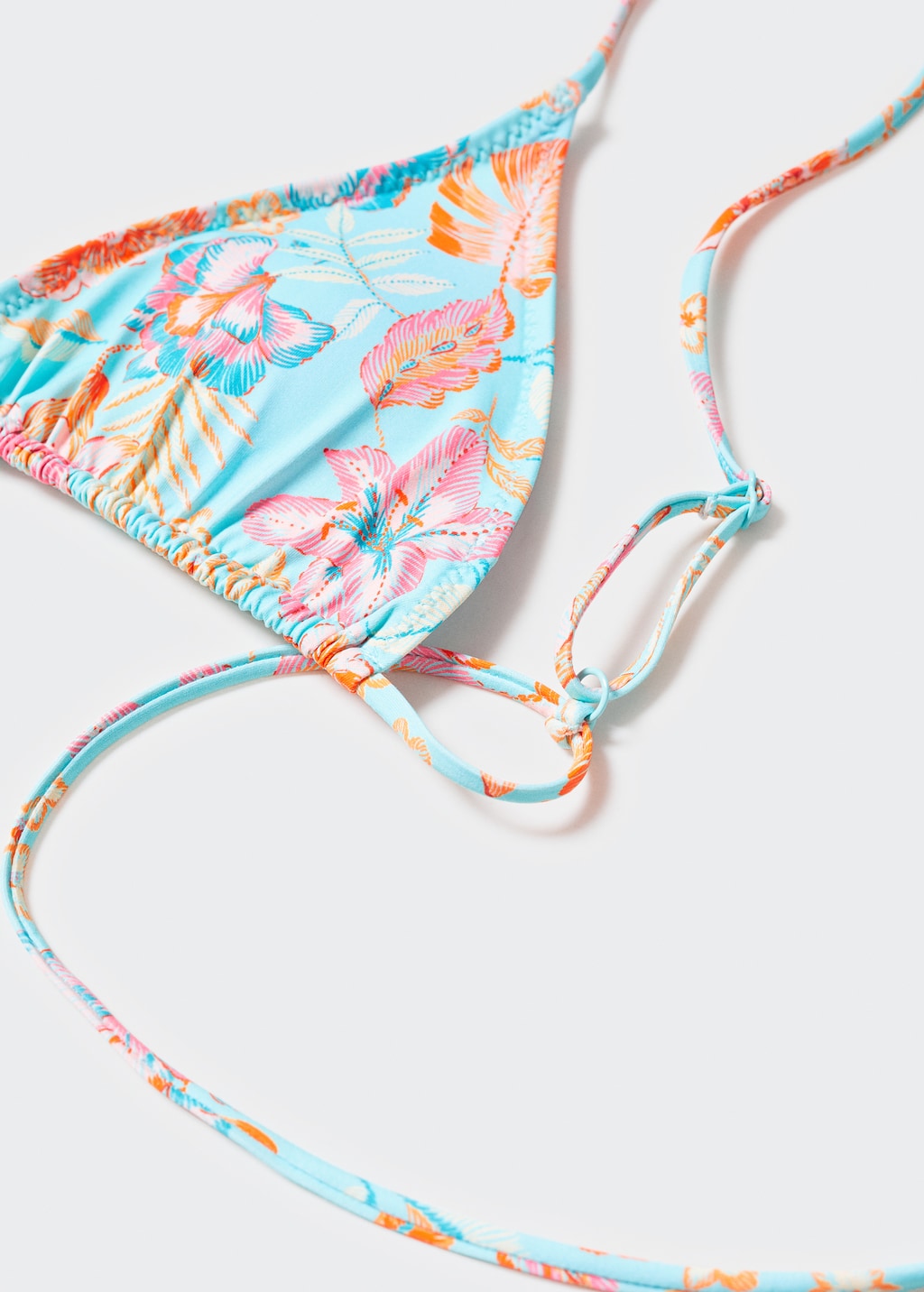 Top bikini triangle floral - Detall de l'article 8