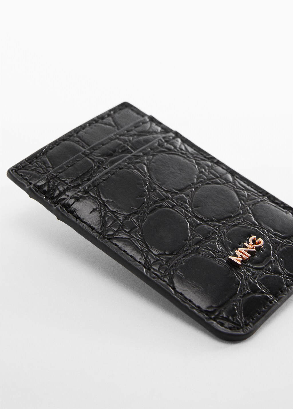 Croc-effect card holder - Details of the article 1