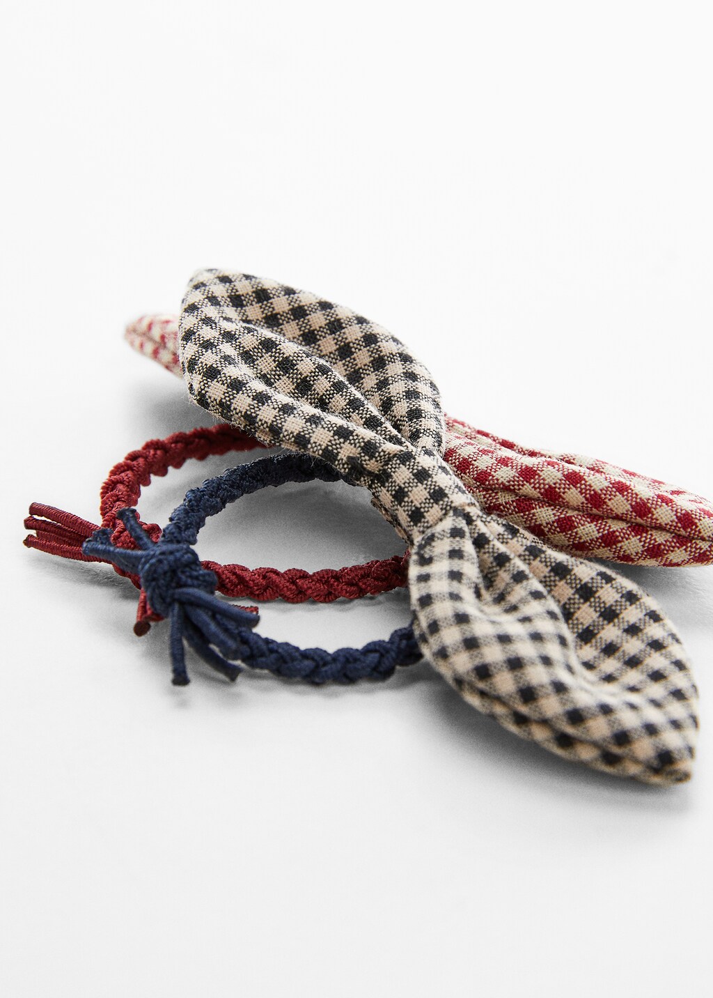 Bow hair tie 2 set - Medium plane