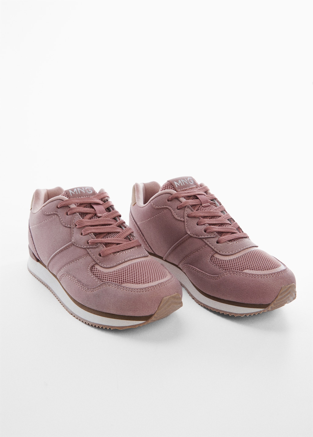 Laces basic sneakers - Medium plane