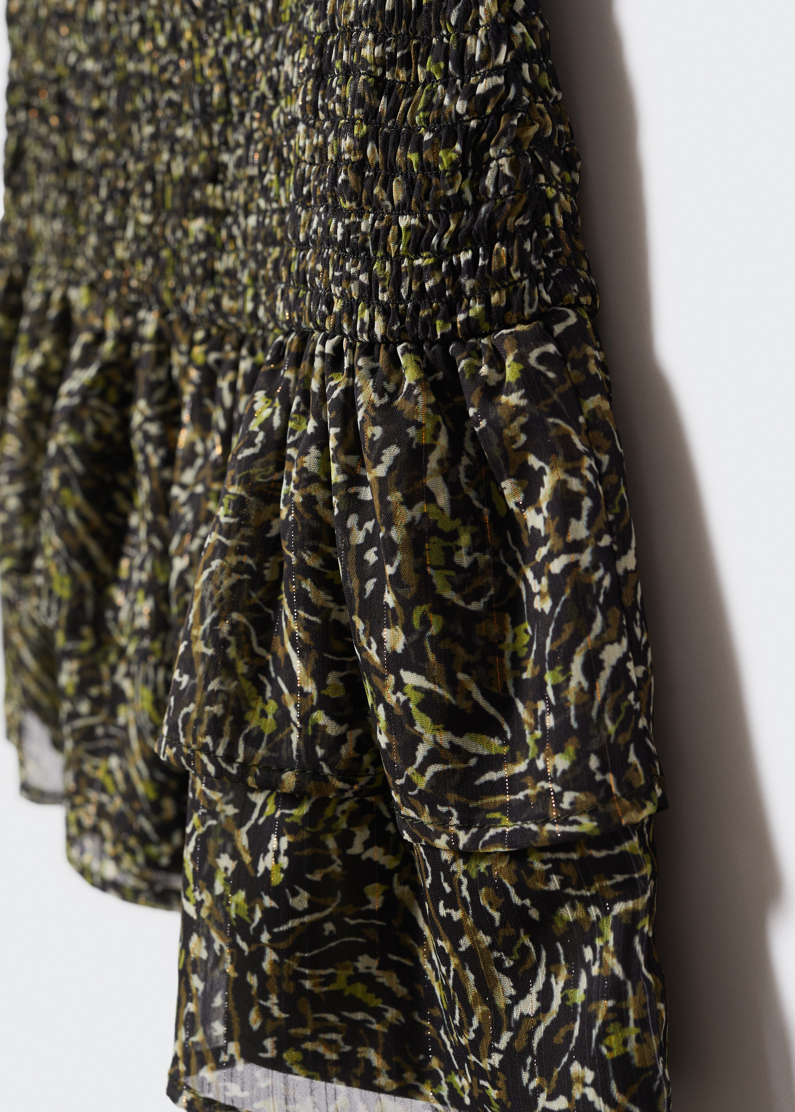 Printed skirt with ruffles - Details of the article 8