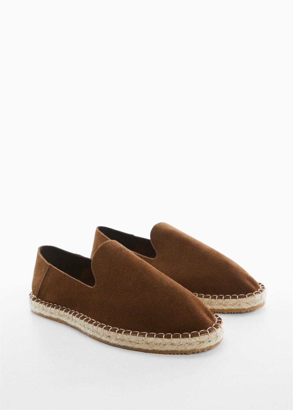 Jute suede espadrilles - Medium plane