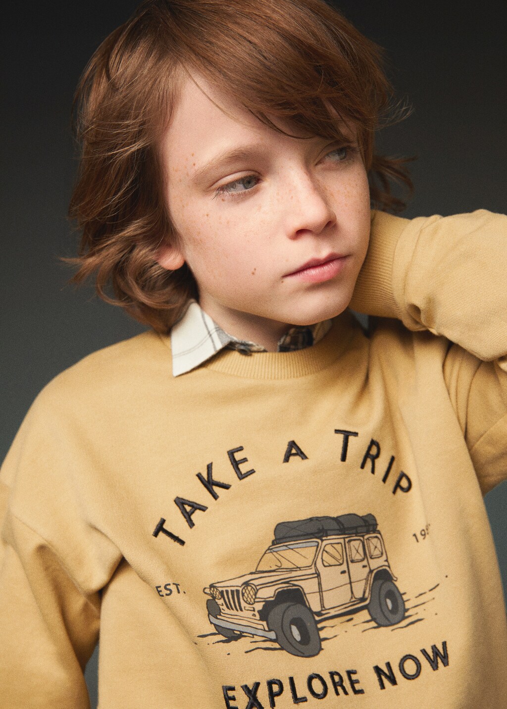 Printed cotton sweatshirt - Details of the article 5