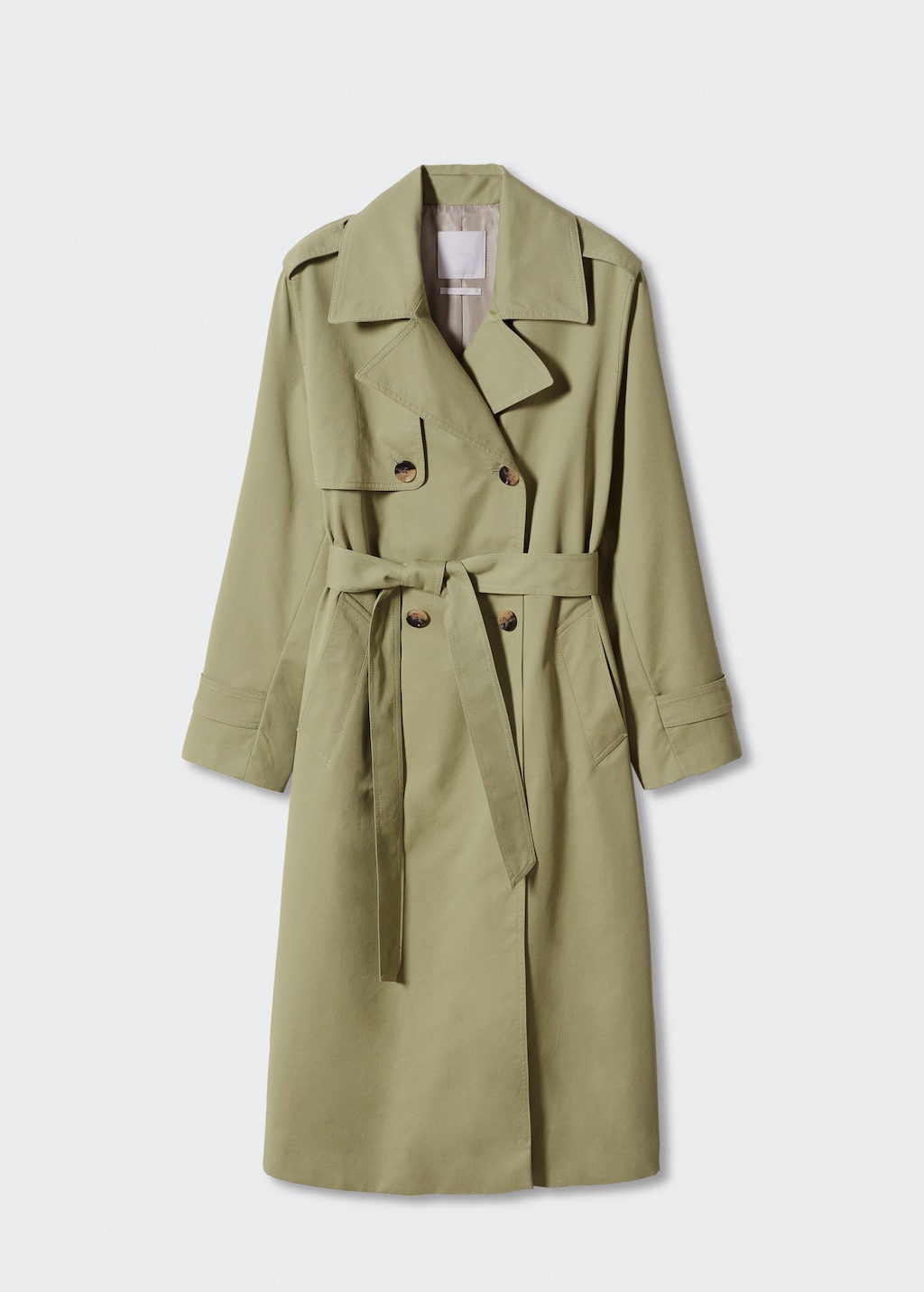 Double-breasted trench coat - Article without model