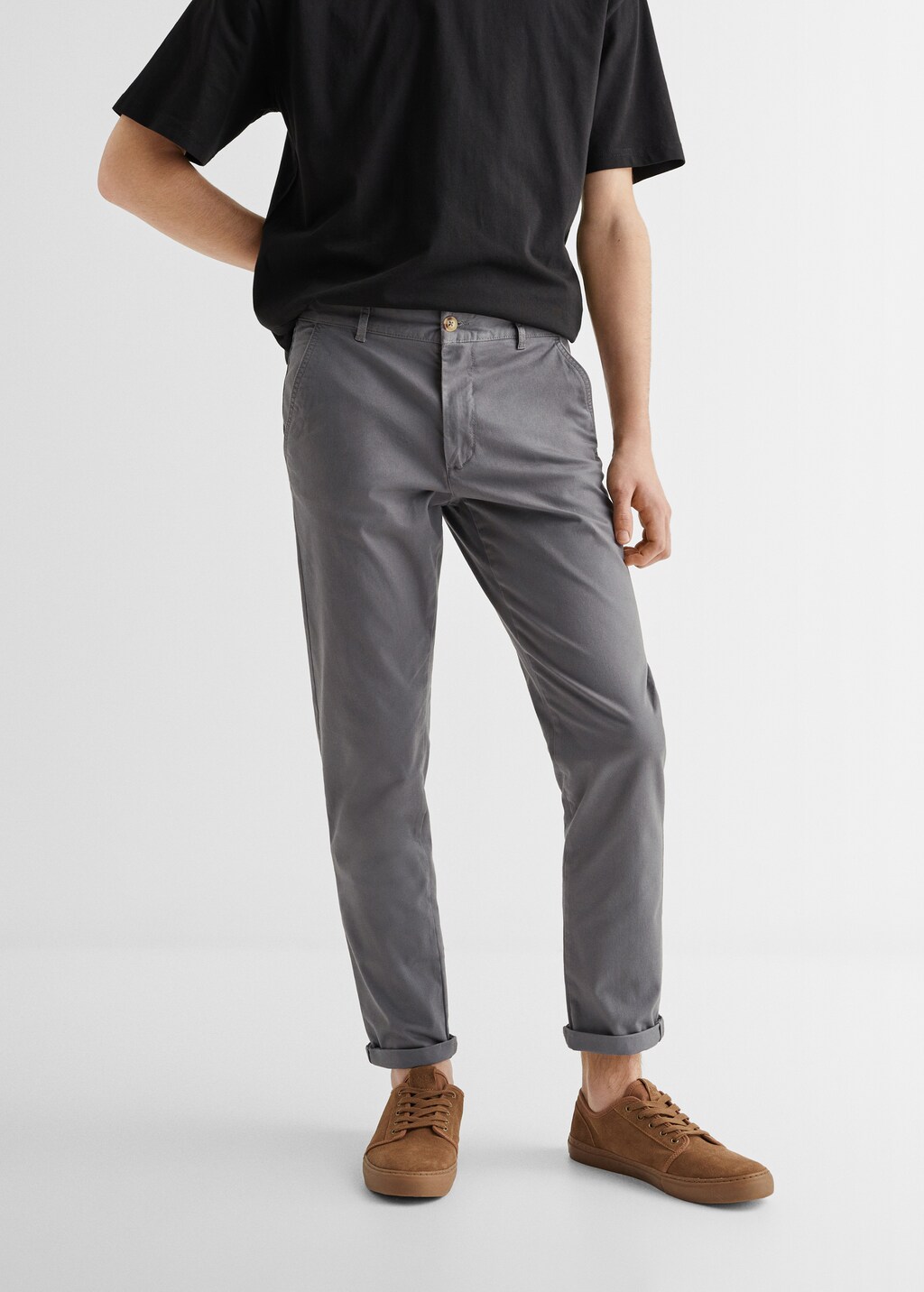 Cotton chinos - Details of the article 6