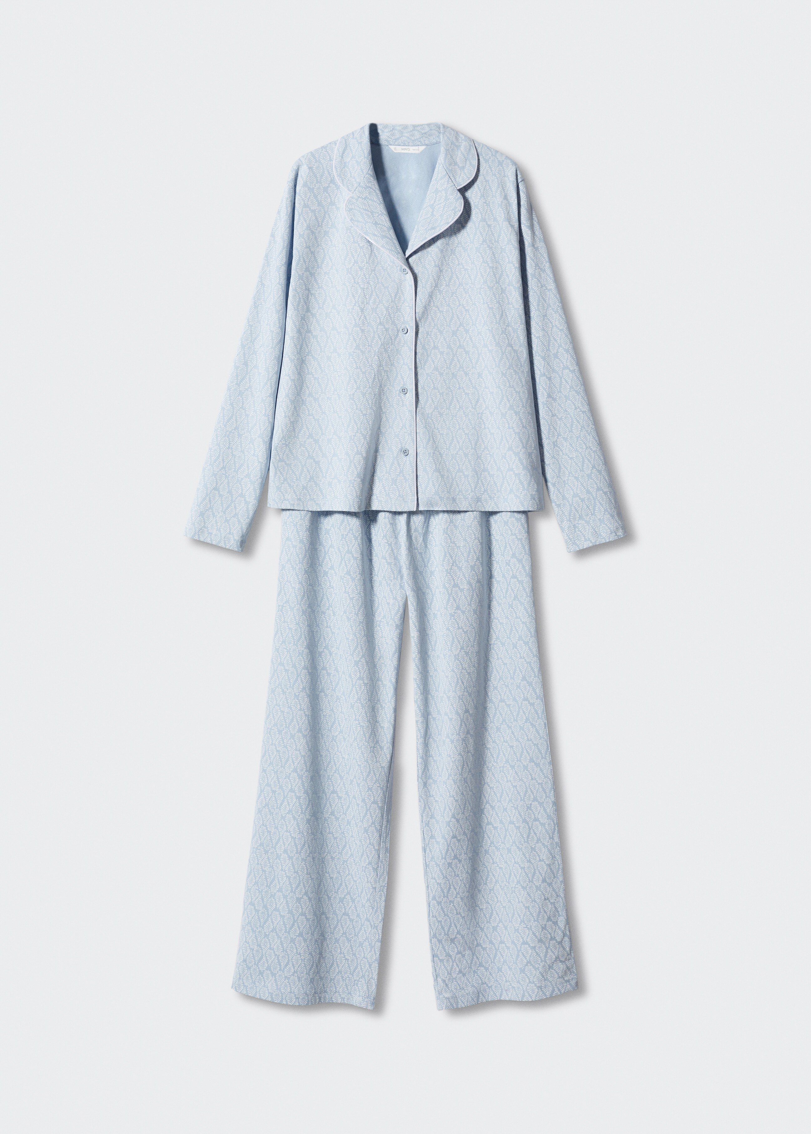 Pyjama-Pack aus gemusterter Baumwolle - Artikel ohne Model