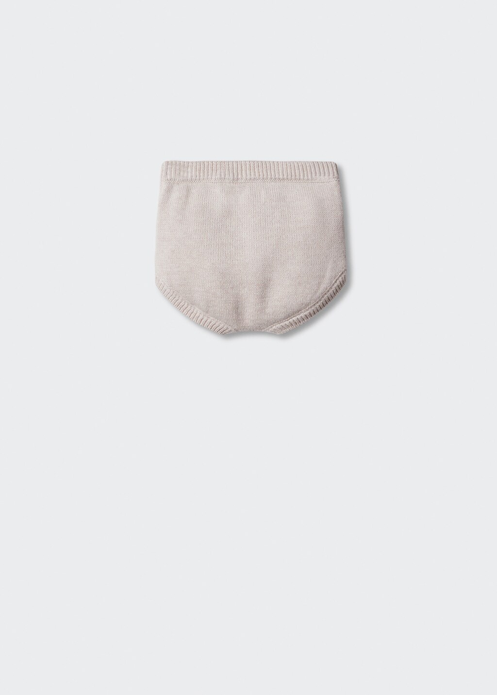 Knitted shorts - Reverse of the article