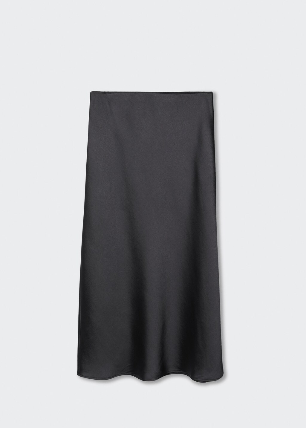 Midi satin skirt - Article without model