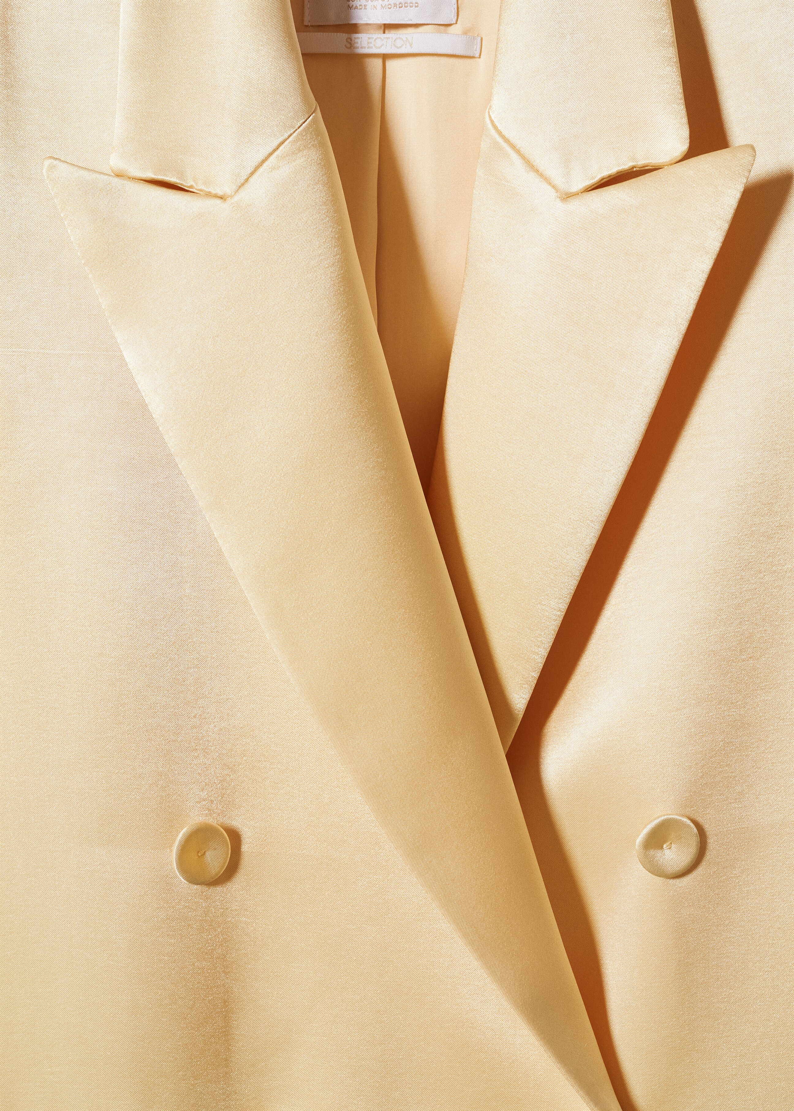 Satin-finish suit jacket - Details of the article 8