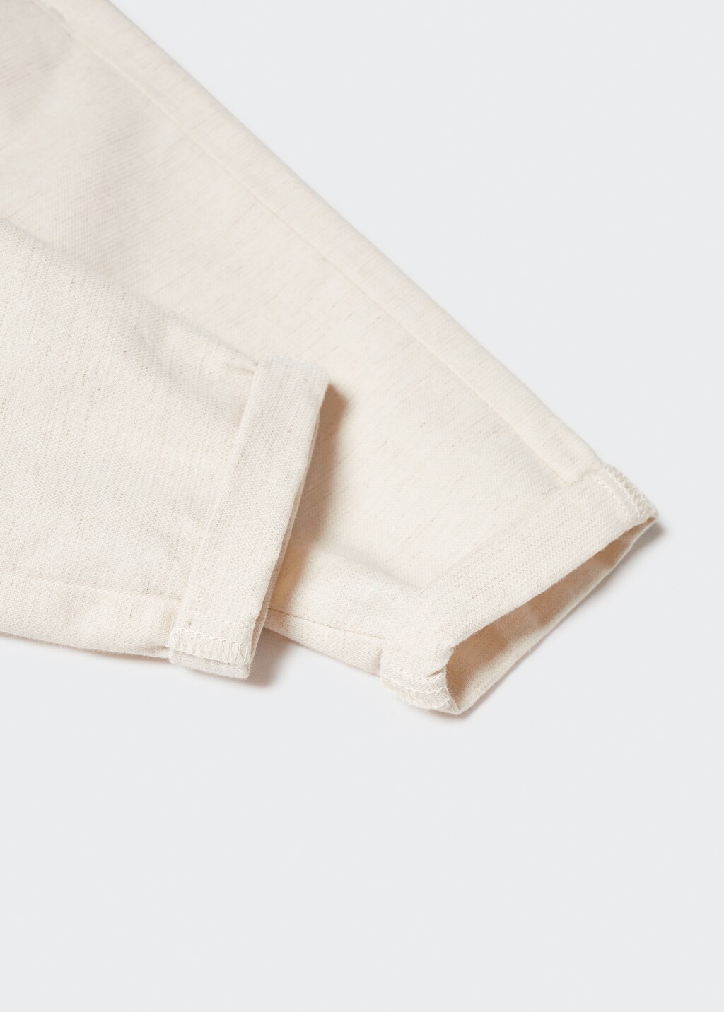 Linen chino trousers - Details of the article 8