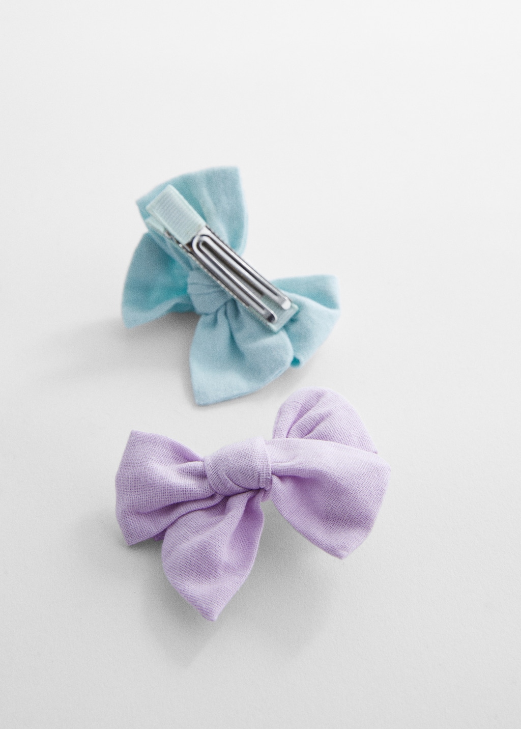 2 pack bow hairclip - Medium plane