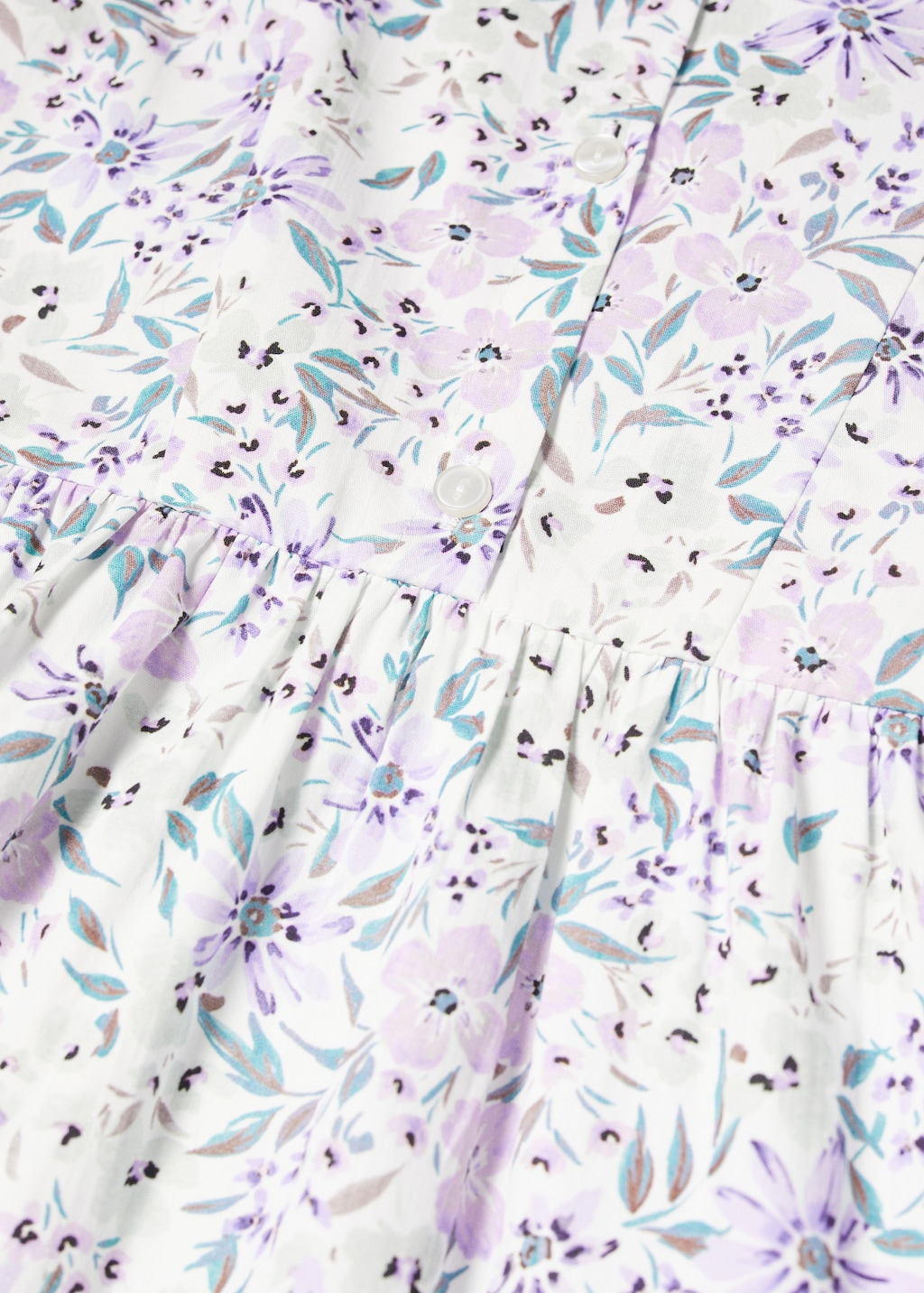 Flower print dress - Details of the article 8