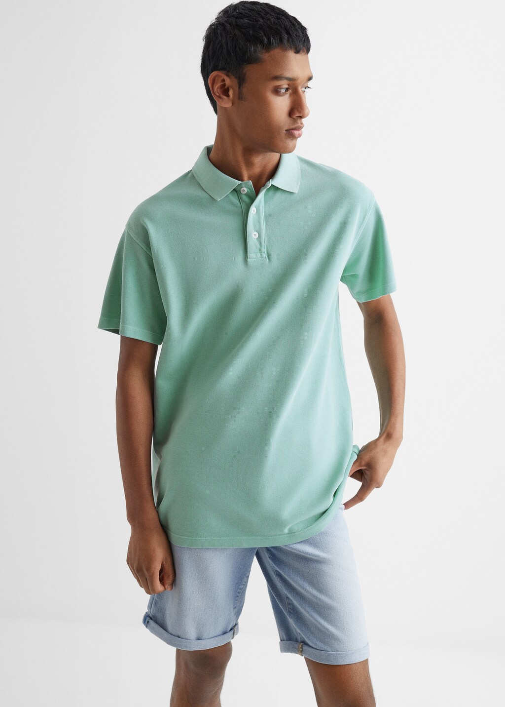 100% cotton polo shirt - Medium plane