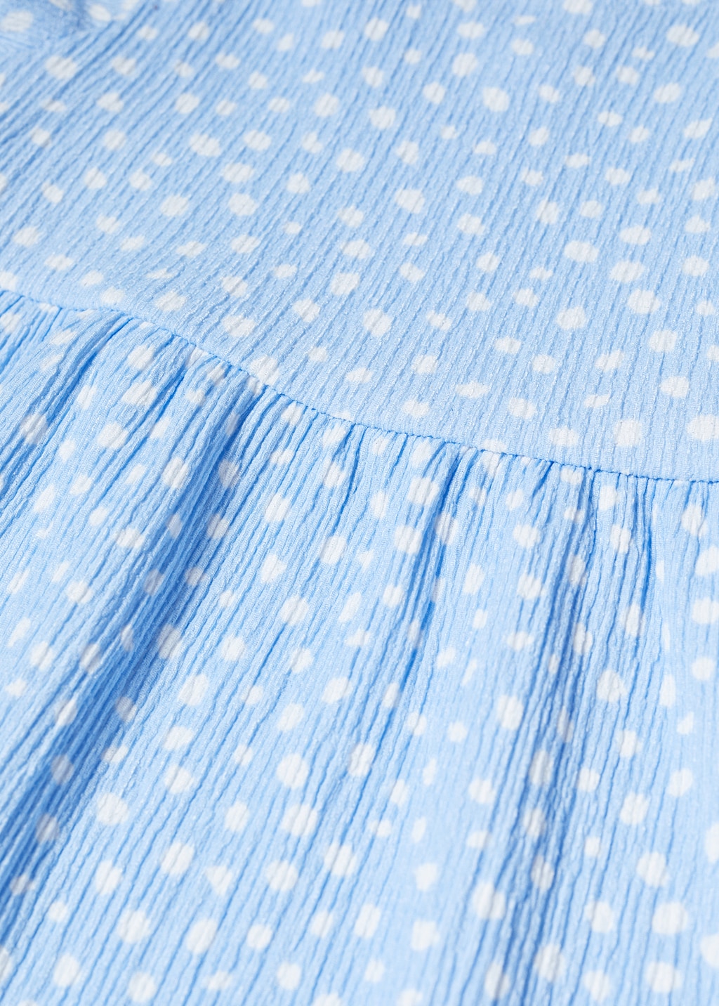 Polka-dot print dress - Details of the article 0