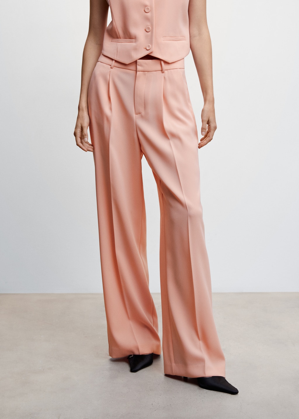  Wide leg suit trousers - Medium plane