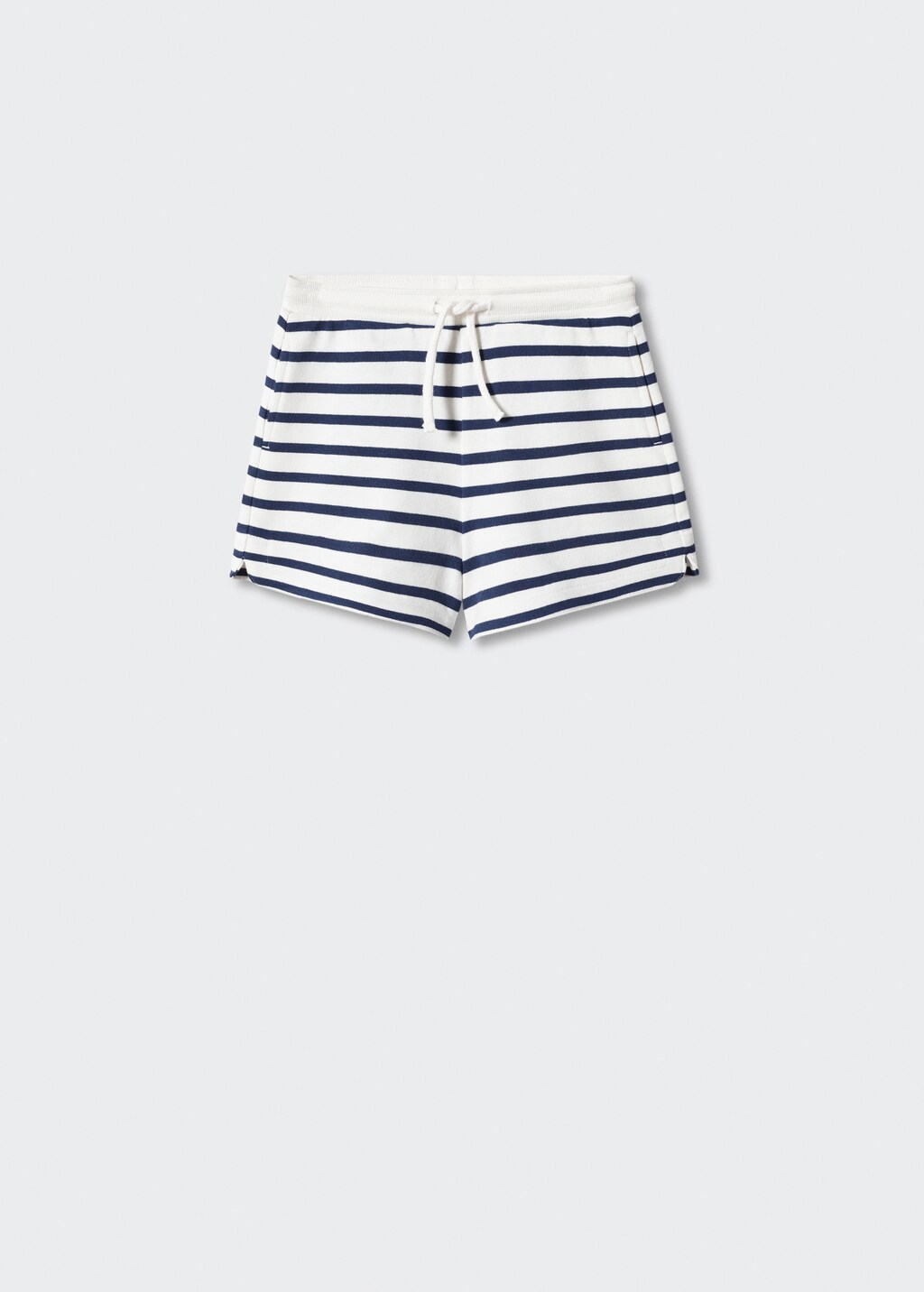 Cotton striped shorts - Article without model