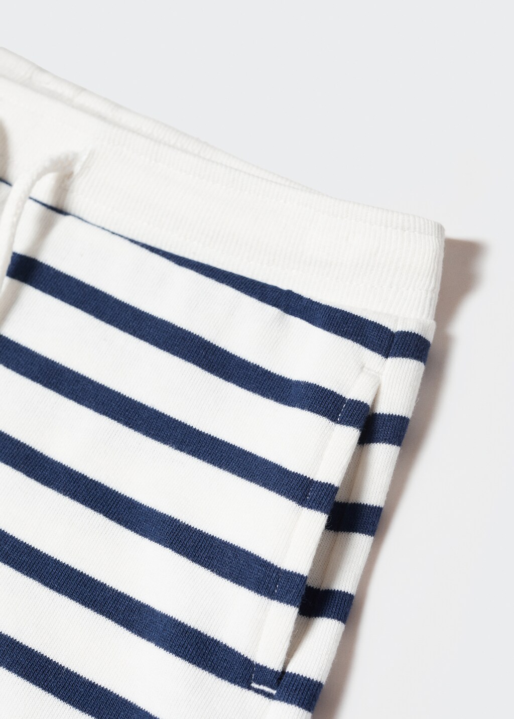 Cotton striped shorts - Details of the article 8