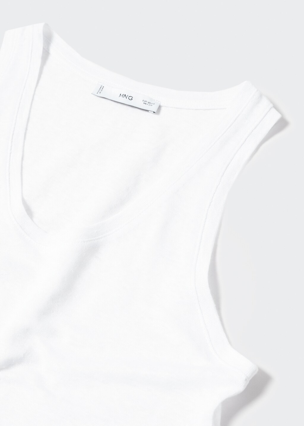 Strap linen top - Details of the article 8