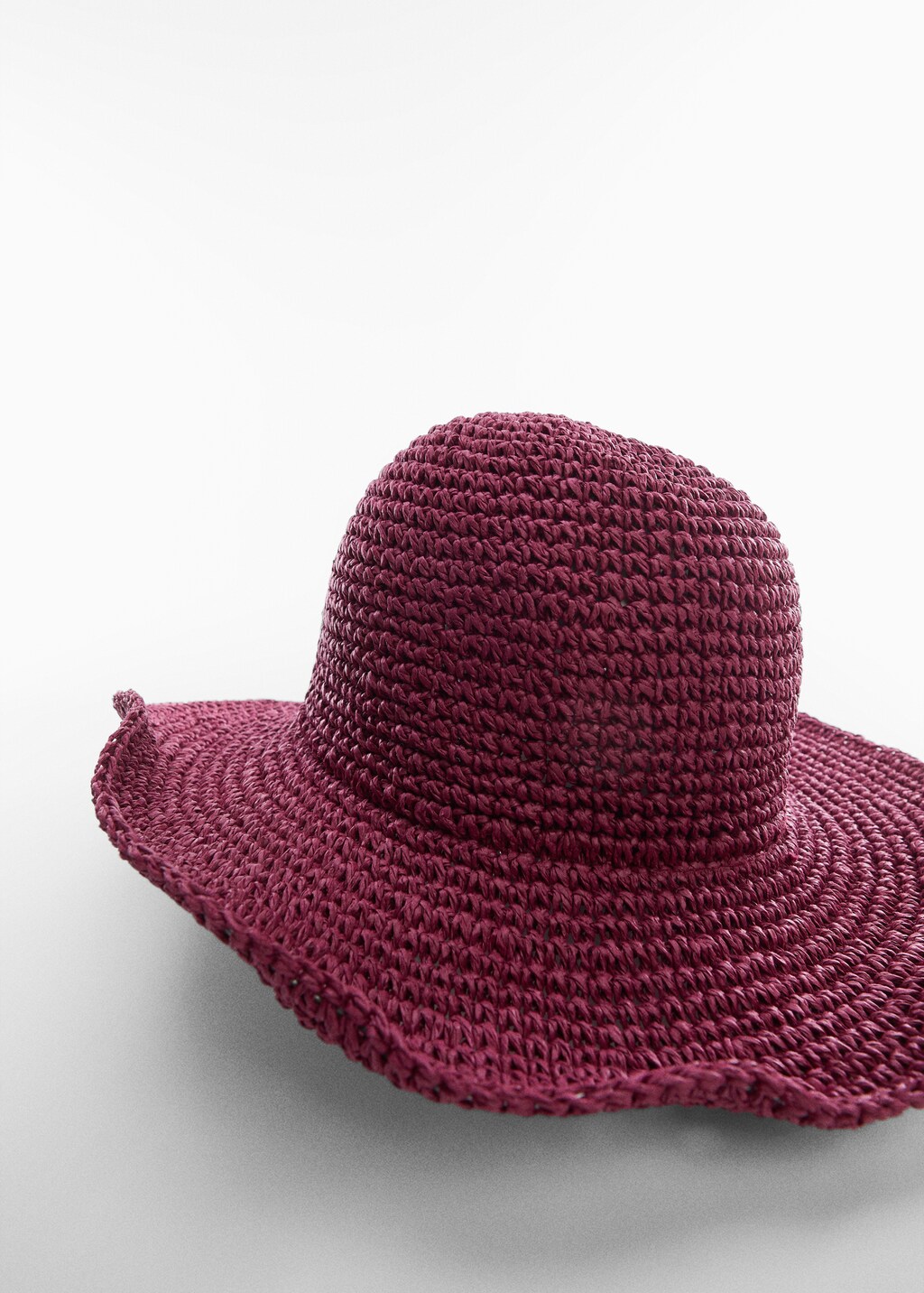 Natural fiber hat - Medium plane