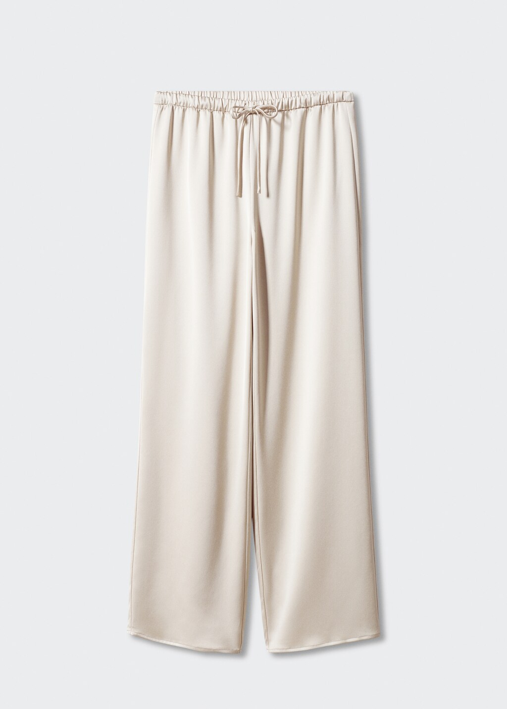 Satin palazzo trousers - Article without model