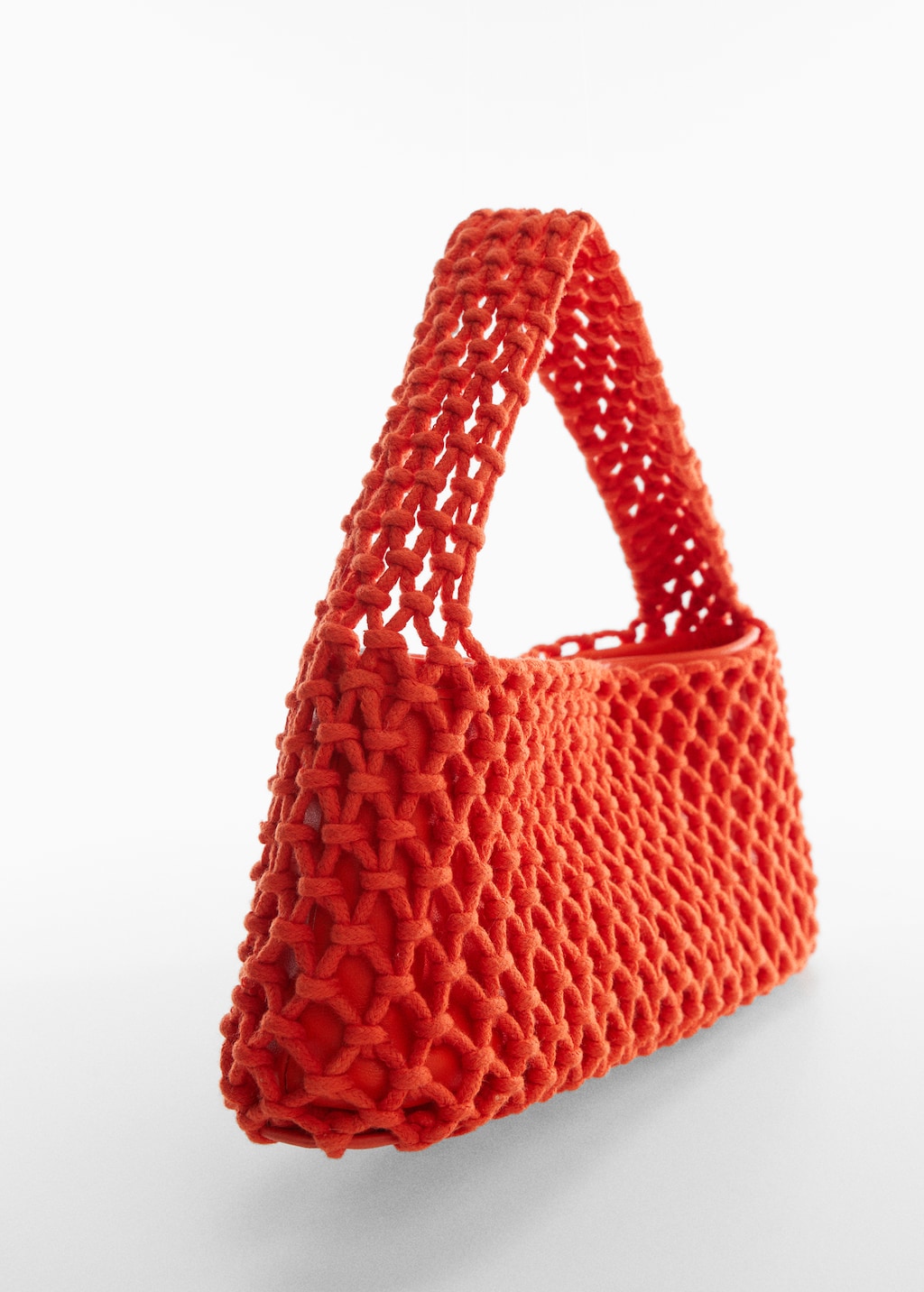 Crochet shoulder bag - Medium plane