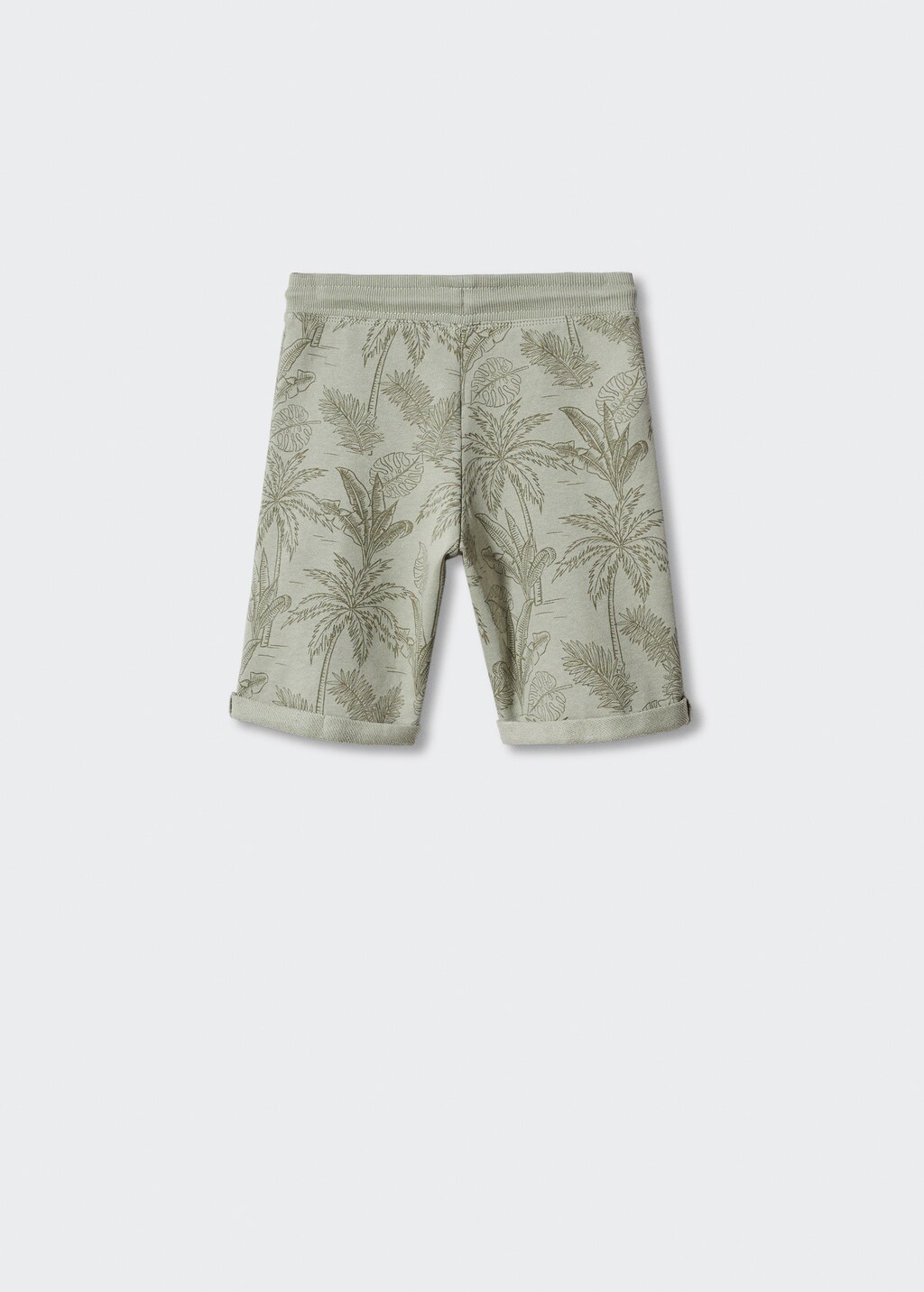 Printed Bermuda shorts - Reverse of the article