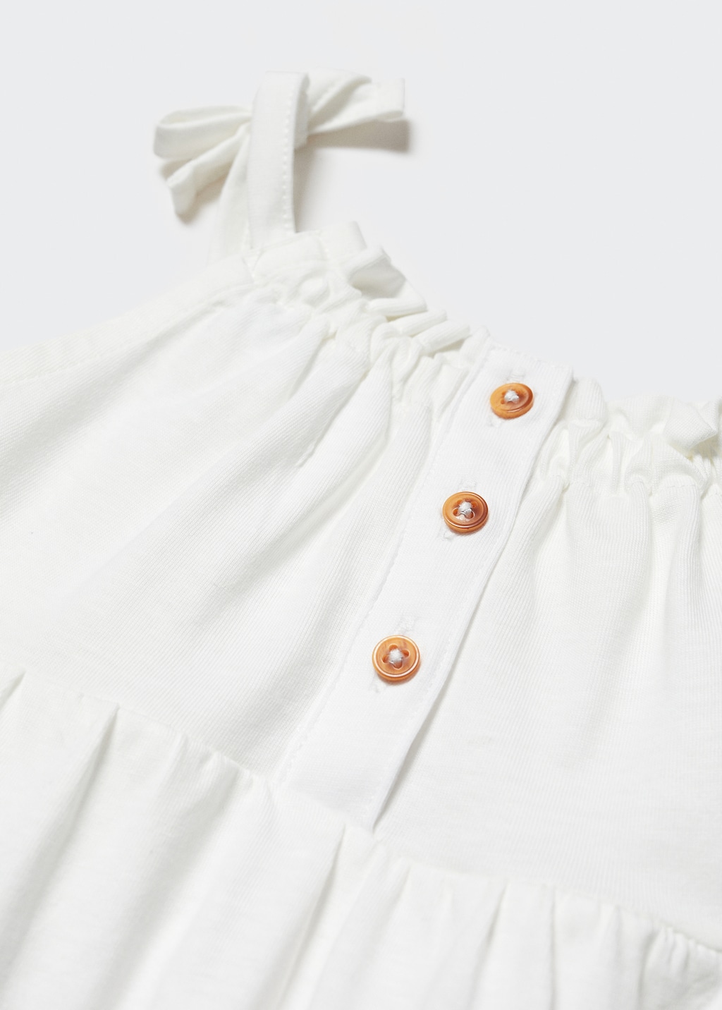 Cotton-blend dress - Details of the article 0