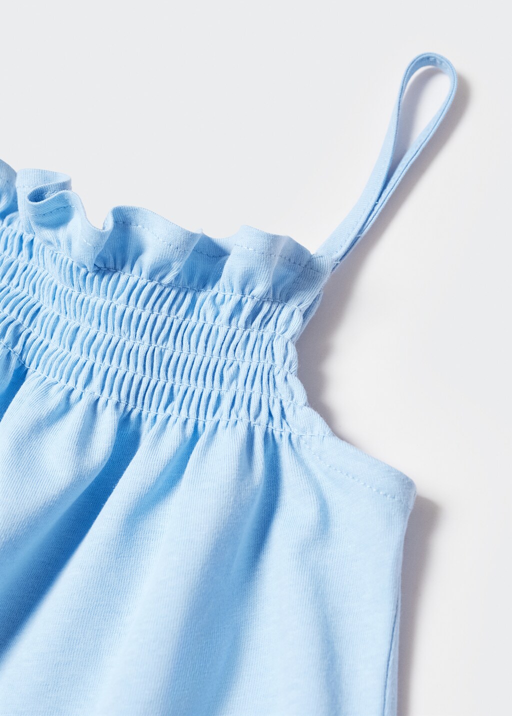 Strap cotton T-shirt - Details of the article 8