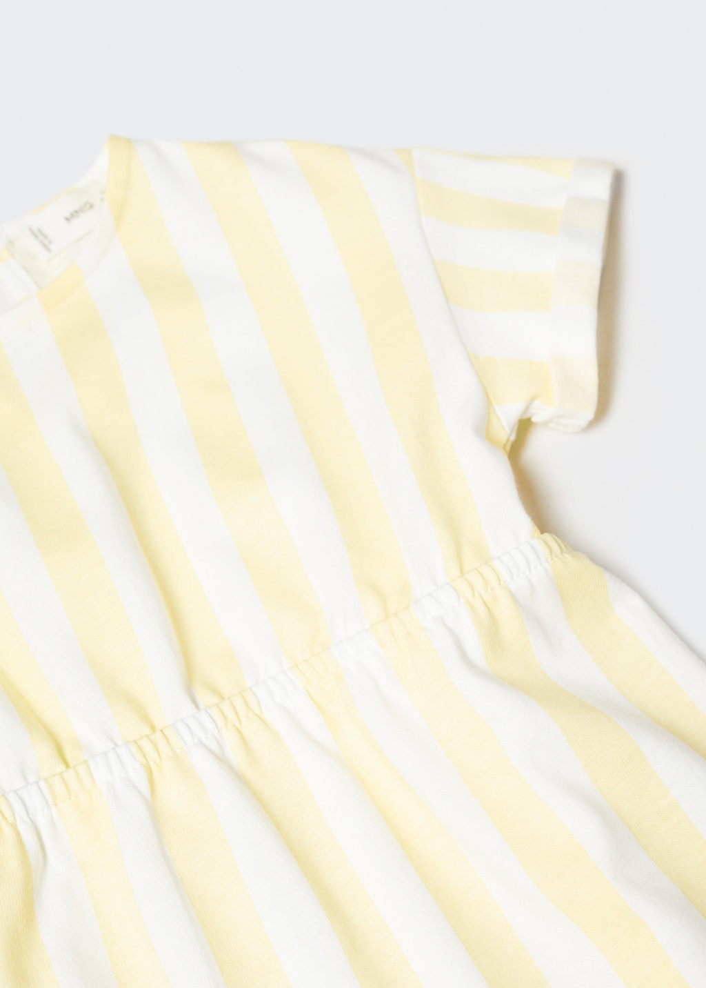 Striped cotton dress - Details of the article 0