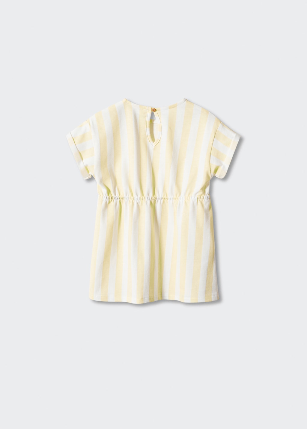 Striped cotton dress - Reverse of the article