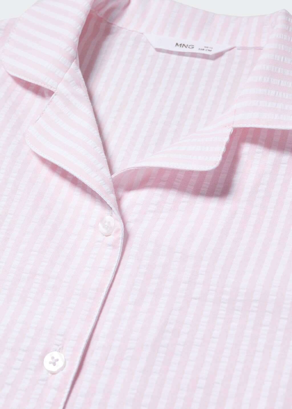 Striped short pyjamas - Details of the article 0