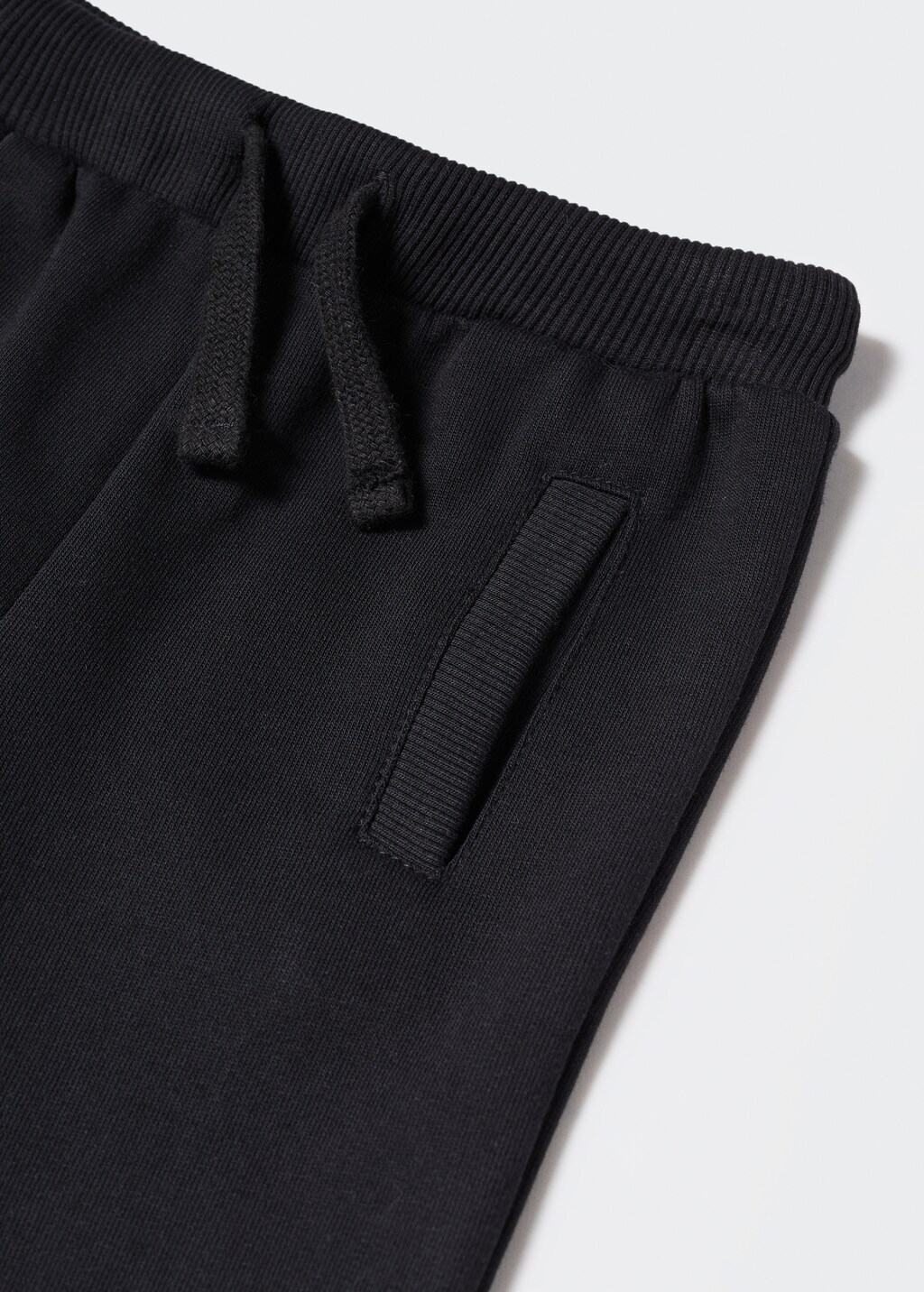 Cotton jogger-style trousers - Details of the article 8